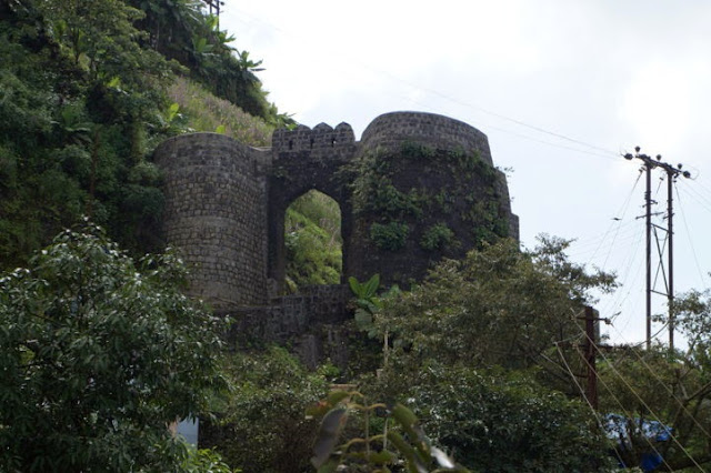 View of Sinhagad fort