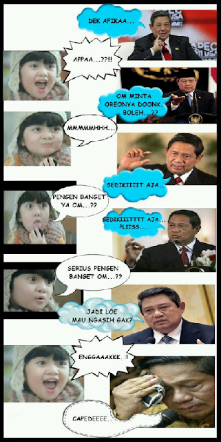 Komik Afika VS Pak SBY