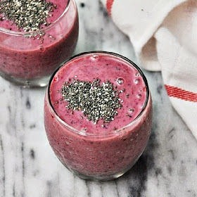 Picture of banana beet smoothie