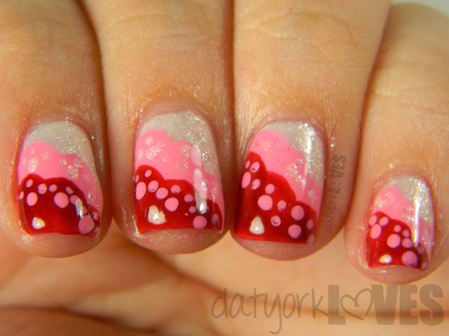 Dahlia's Lace manicure