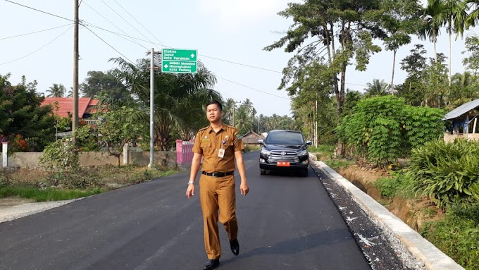 Inspektur Hendra Aswara Monitoring Tiga Ruas Jalan dari DAK