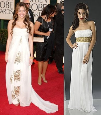 miley cyrus gowns