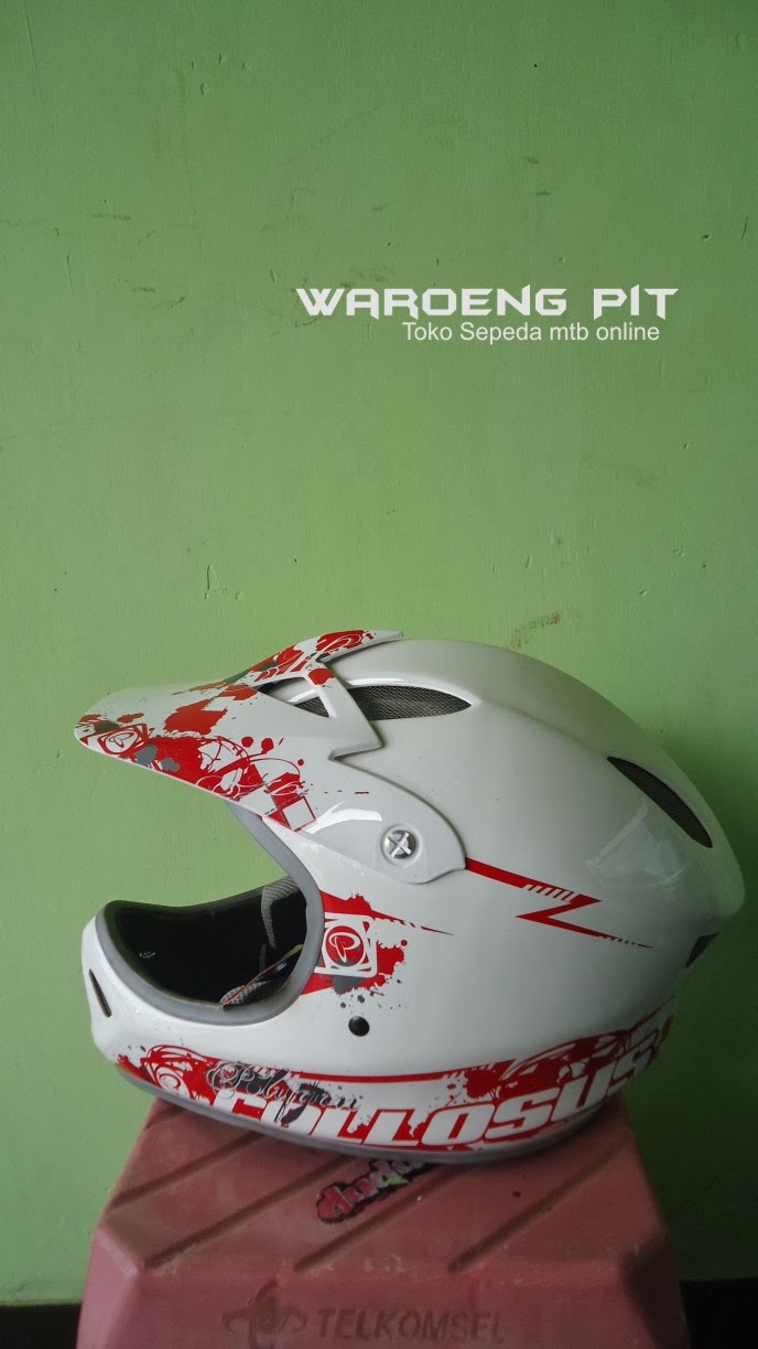 Jual Helmet Full Face Polygon  Murah Untuk Mtb dan Bmx