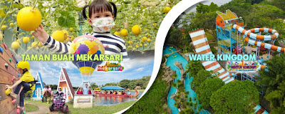 Taman buah mekarsari, water kingdoom cileungsi, wisata cileungsi