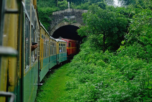 ScenicTrain Ride in India