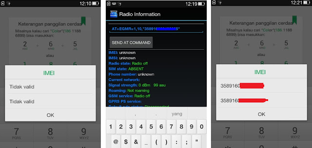Mengatasi IMEI Oppo Tidak Valid