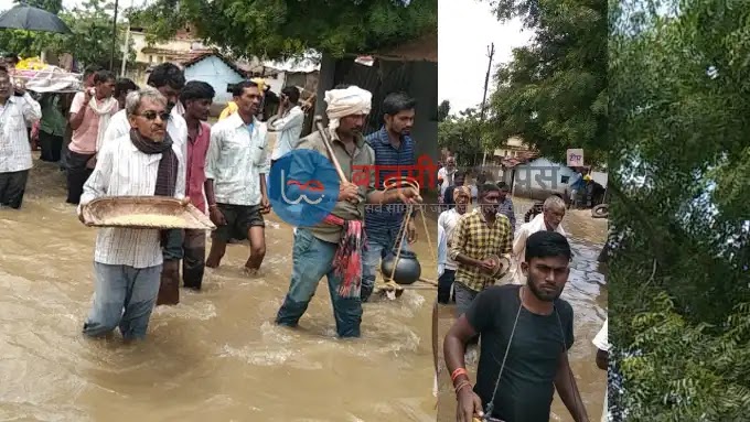 Chandrapur News,Chandrapur,Bramhapuri,Bramhapuri Flood,Bramhapuri Live,Chandrapur Flood,Floods,Bramhapuri News,