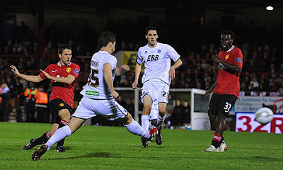 Aldershot Town 0 - 3 Manchester United (2)