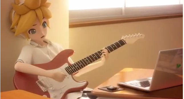 Gambar vocaloid - kagamine len ~ TUGAS SEKOLAH