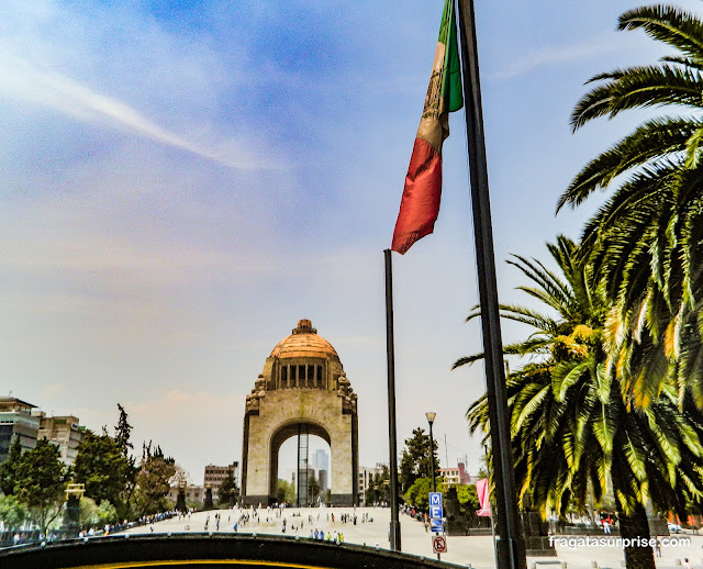 Praça da República na Cidade do México
