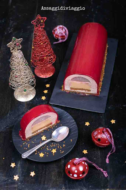 Bûche de Noël- Tronchetto di Natale moderno