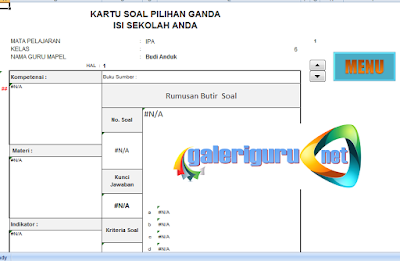 APLIKASI ADMINISTRASI PEMBUAT SEMUA JENIS SOAL ULANGAN