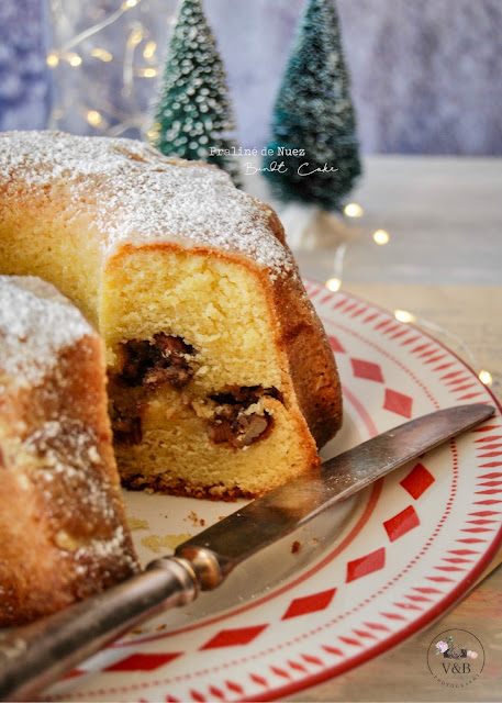 Bundt Cake con praliné de nuez