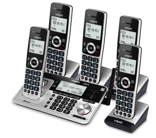 VTech VS113-5 Extended Range 5 Handset Cordless Phone