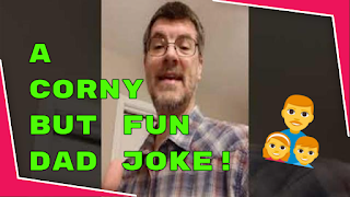 Video thumbnail for funny video of Daniel D telling a corny but fun Dad Joke