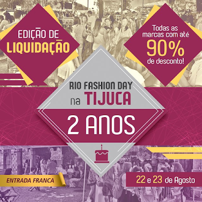 Flyer Rio Fashion Day Tijuca