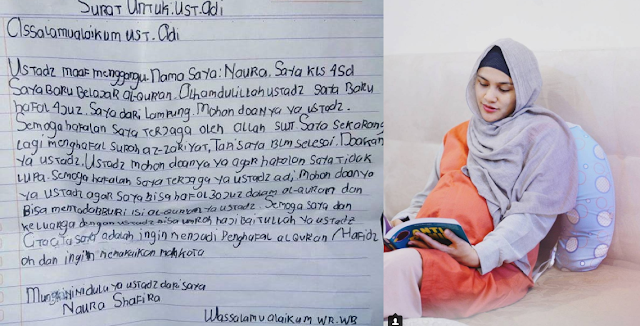 Surat Anak SD untuk Ustadz Adi Hidayat, Bikin Artis Ini Menangis