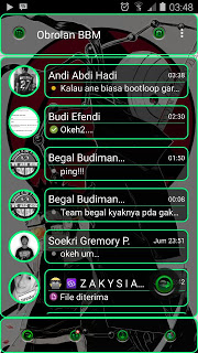 BBM Transparan Green Line APK Terbaru 2015 Gratis ...