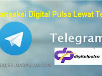 Cara Transaksi Digital Pulsa Lewat Telegram 