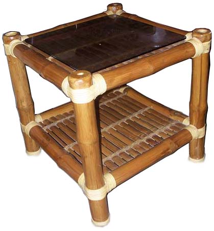 Contoh gambar  meja dari bambu  sederhana Isi Rumahku