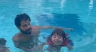 Novela Reis: Duda Nagle vibra ao mostrar a filha aprendendo a nadar: 'Dia histórico'
