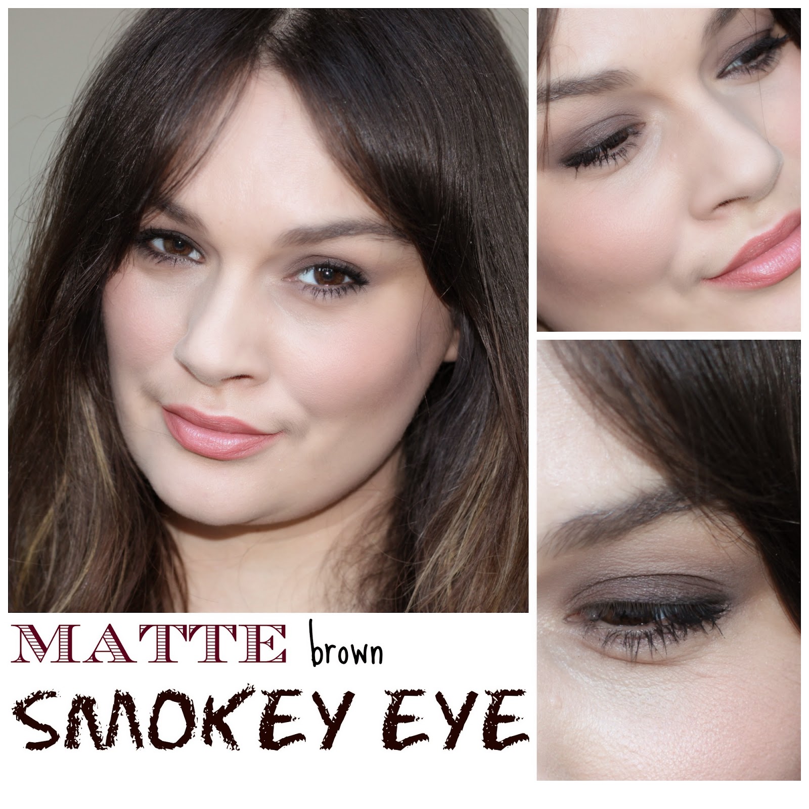 Beautiful Me Plus You Matte Smokey Eye Makeup Tutorial