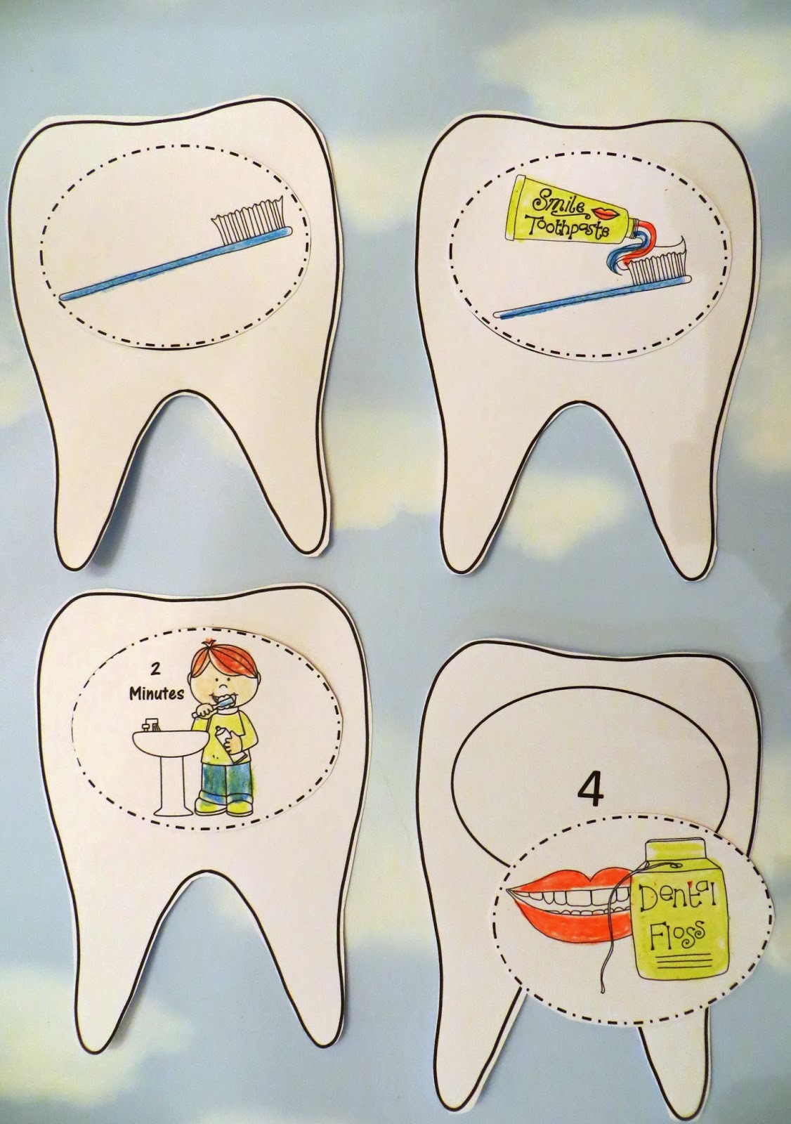 dental health activities for kids