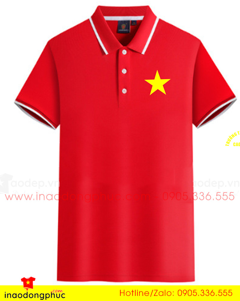 In áo phông Trường tiểu học Bạch Đằng Quận Tân Bình