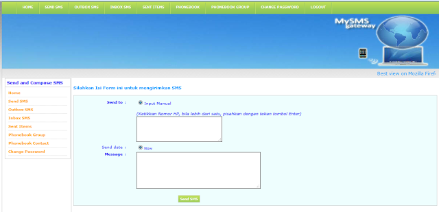 Cara Membuat Gateway SMS berbasis WEB Dengan Codeigniter Gtatis Script & Source Code