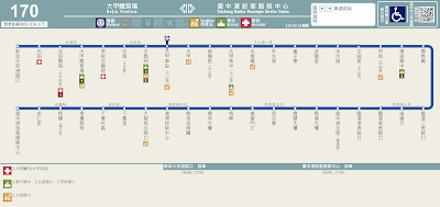 170路　大甲體育場－臺中港旅客服務中心