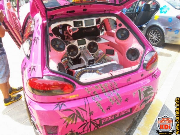 Creative-cars: Pinky Illuzion Modified Satria Full Body 