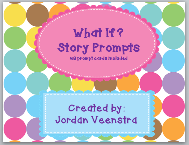 http://www.teacherspayteachers.com/Product/What-If-Story-Prompt-Cards-1248269