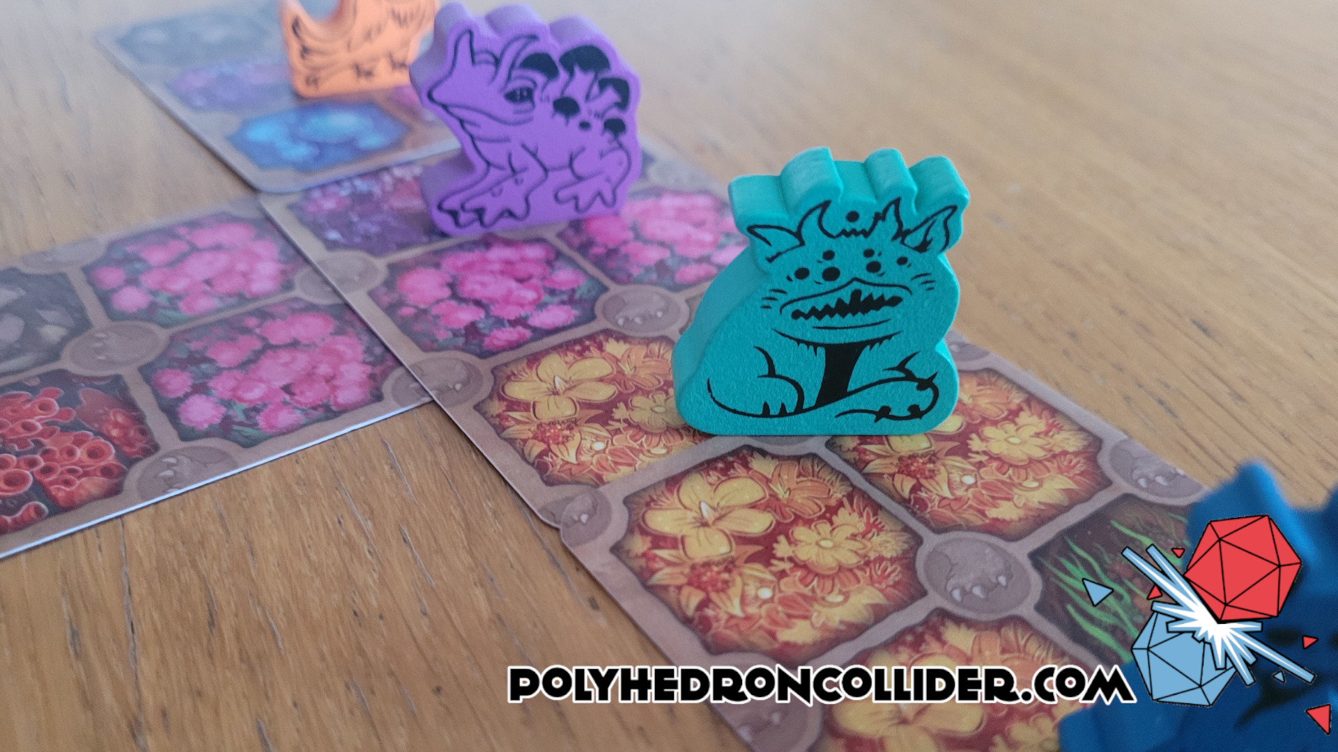 Polyhedron Collider Board Game Review Arborea Creatures