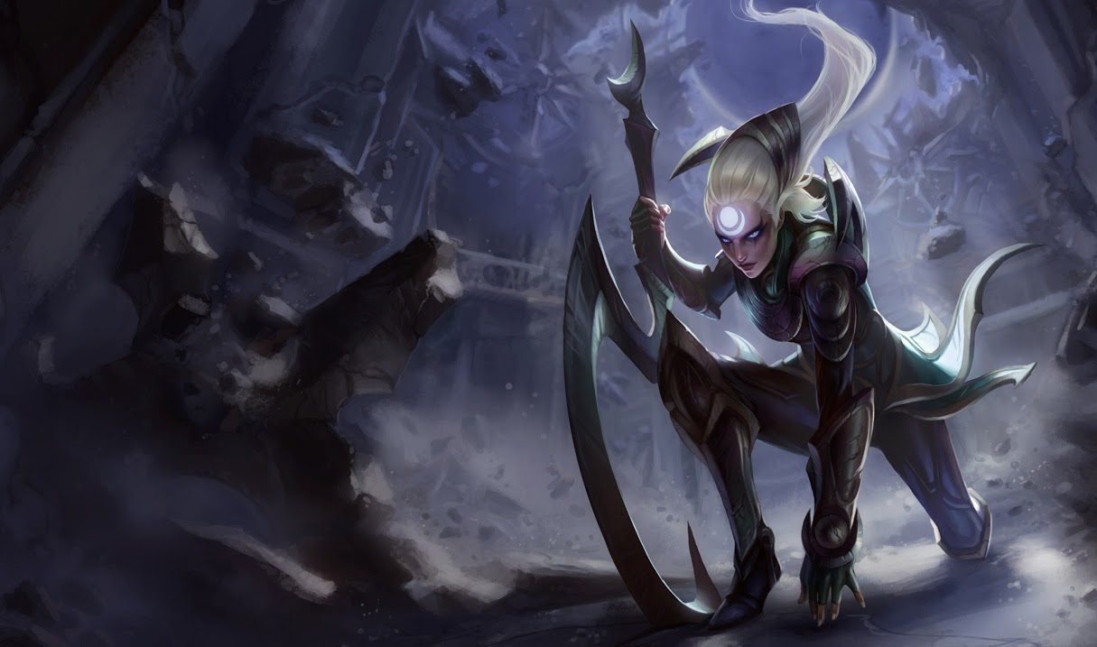 Diana League of Legends Wallpaper