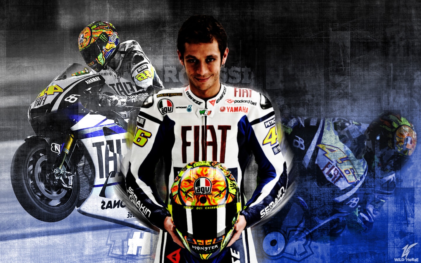 Gambar Dan Foto Keren Wallpaper Motogp Valentino Rossi