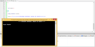 Program C++ Konversi Angka Menjadi Bilangan