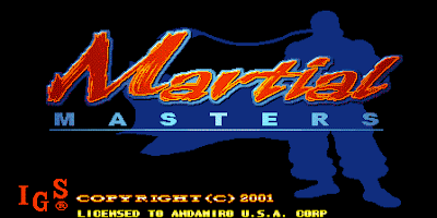 Martial Masters Rom IGS Arcade MAME Descarga Rom martmast.zip IGS Arcade MAME