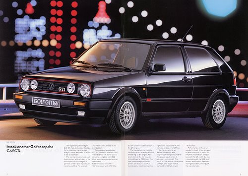 En febrero de 1986 aparece el Golf GTI 16V con catalizador m s amigable