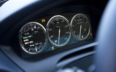 2011 Jaguar XJ L Supercharged Gauges