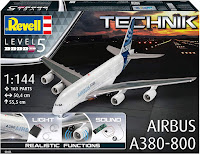 Revell 1/144 Airbus A380-800 TECHNIK (00453)  English Color Guide & Paint Conversion Chart