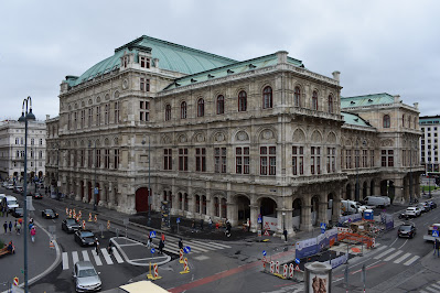 Ópera de Viena, Áustria, fachada