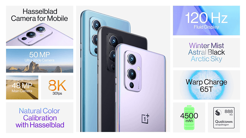 OnePlus 9 features