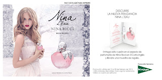 Muestras Gratis Perfume Nina L´Eau de Nina Ricci