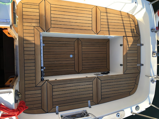 new teak cockpit HR 29 93