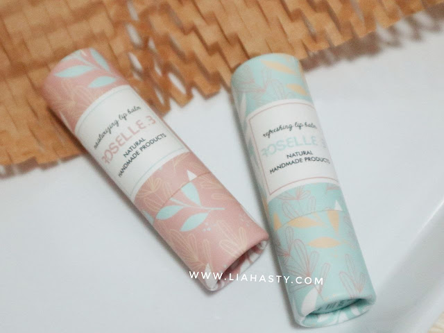 Moisturising & Refreshing  Lip Balm dengan bahan semulajadi dari Roselle B