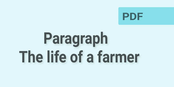 The life of a farmer paragraph