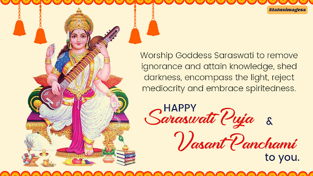 Happy Saraswati Puja Image