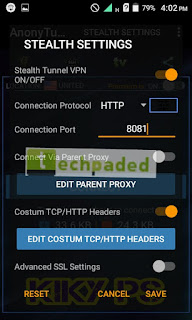 9mobile chatpak AnonyTun pro VPN setting