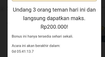 Berapa banyak teman yang diundang agar dapat mencairkan 200rb dari buzzbreak?