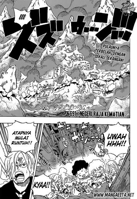 DOWNLOAD KOMIK ONE PIECE CHAPTER 691 "RAJA KEMATIAN" BAHASA INDONESIA